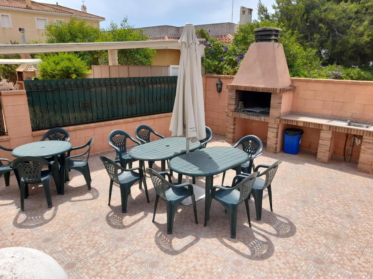 Chalet Muy Cerca De La Playa Con Piscina Privada Dehesa de Campoamor  Esterno foto